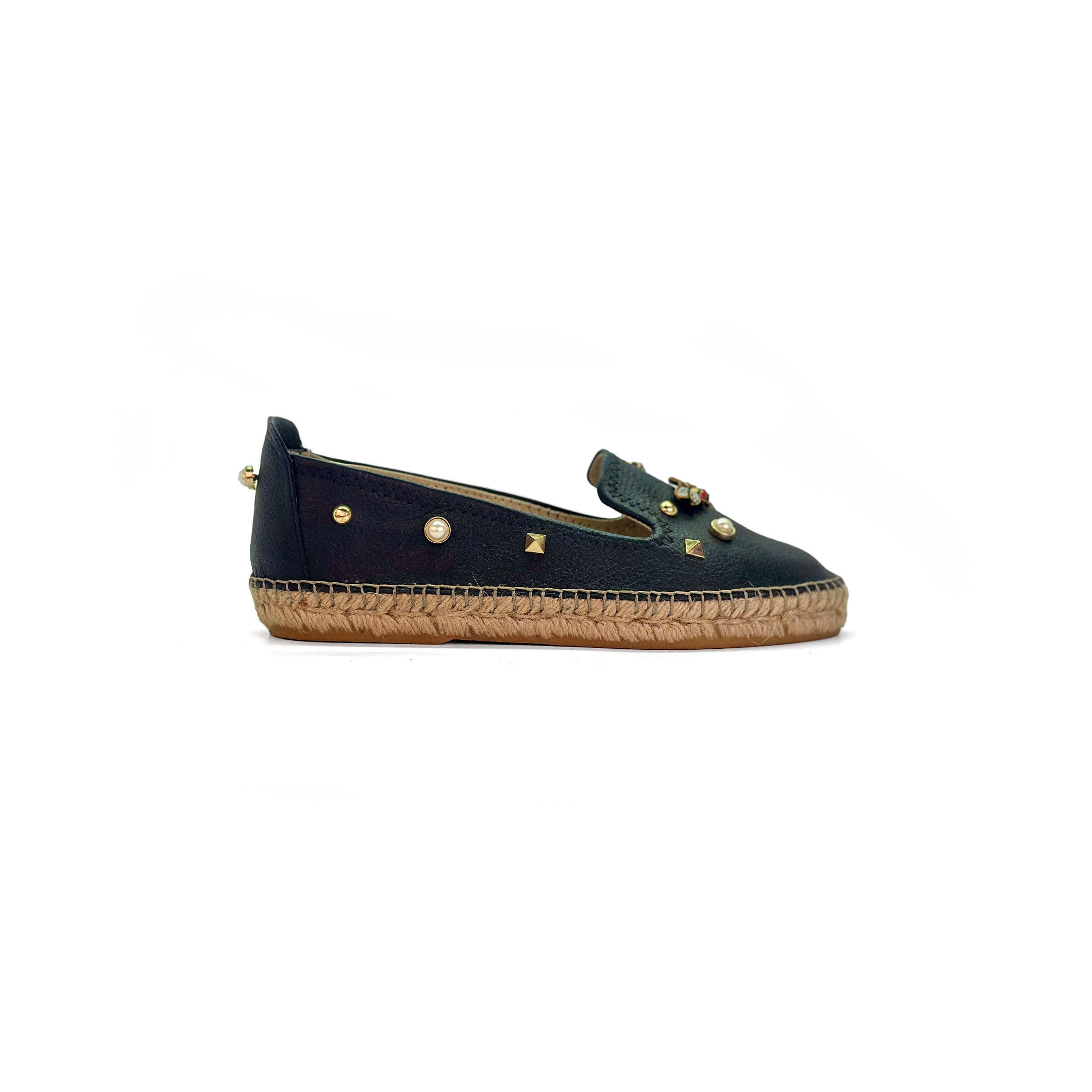 Studs Bar Espadrilles